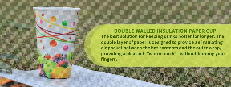 Recyclable Espresso Coffee Insulated Paper Cup