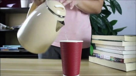 プラスチックホットドリンク使い捨て紙コーヒーカップ蓋